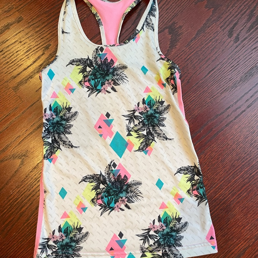Ivivva by Lululemon colorful tank top 6Y